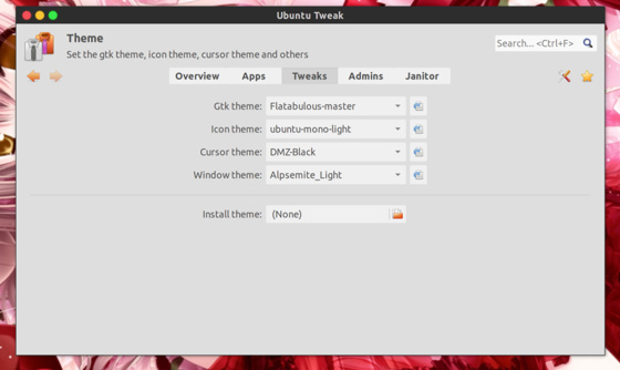 Ubuntu tweak tool